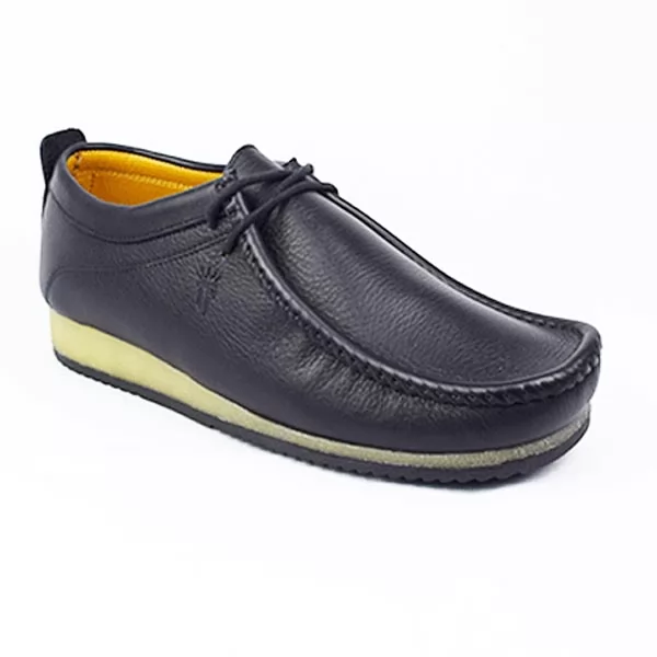  Chaussure pour homme 807-1 noir 100% cuir .......... chaussure homme cuir maroc 